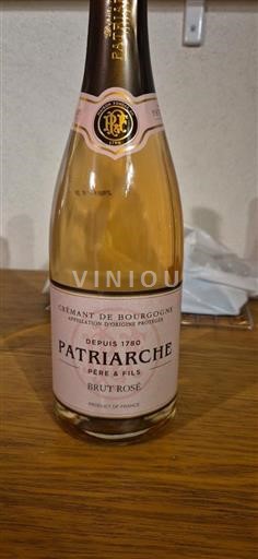 Bourgogne Crémant-de-Bourgogne Patriarche Père & Fils Brut Rosé 2021