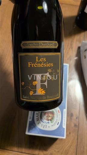 Thung lũng sông Loire Saint-Nicolas-De-Bourgueil Couly-Dutheil Les Frénésies 2024