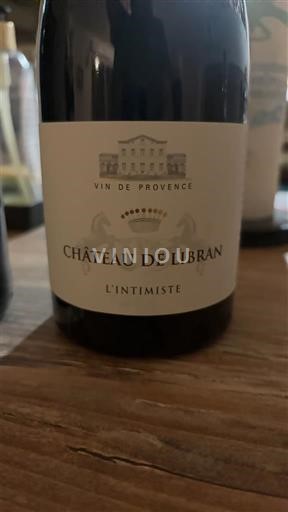 Provence Coteaux d'Aix-en-Provence Château Libran L'Intimiste 2021