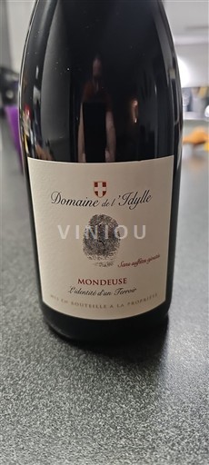 Saboya y Bugey Mondeuse Domaine L'Idylle Velouté sur Terroir Sin añada