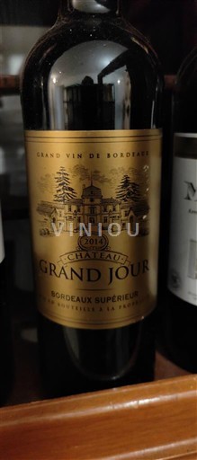 Bordeaux Bordeaux Supérieur Château Grand Jour 2019