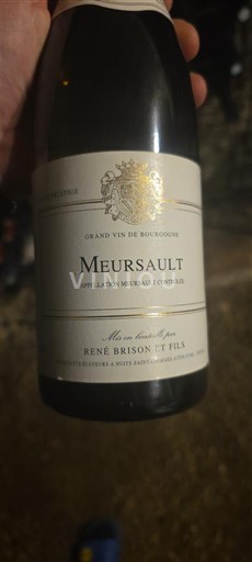 Bourgogne Meursault René Brison et Fils 2012