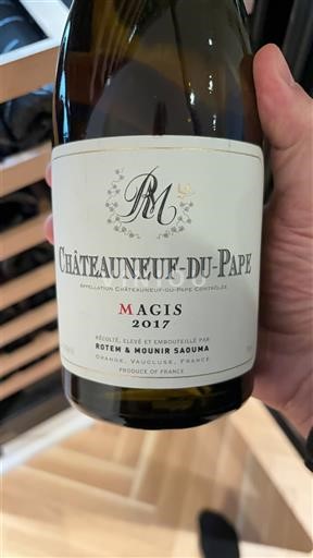 Vallée du Rhône Châteauneuf-du-pape Rotem & Mounir Saouma Magis 2017