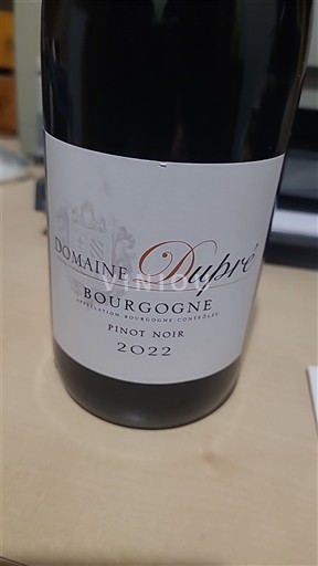 Burgund Domaine Pré 2022