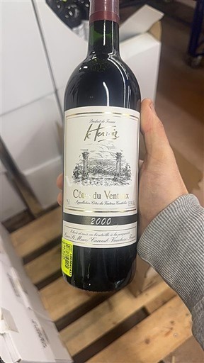 Thung lũng Rhône Không được chỉ định Domaine Fontavin 2000