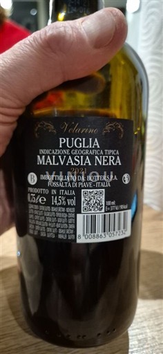 Apulien Ospecificerad Volarino 2021