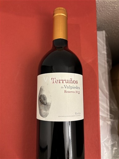 La Rioja Rioja Finca Valpiedra Terruños de Valpiedra Reserva 2016