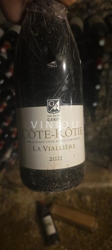 Rhônen laakso Côte-rôtie Domaine Gérin La Viallière 2021