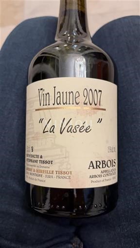 Jura Arbois Bénédicte & Stéphane Tissot La Vasée 2007