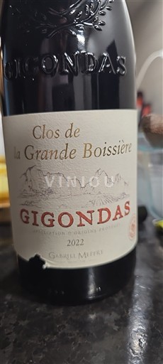Thung lũng Rhône Gigondas Gabriel Meffre Clos de la Grande Boissière 2022