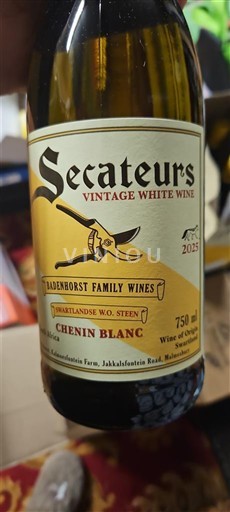 Regione Costiera Swartland Badenhorst Family Wines Secateurs 2025