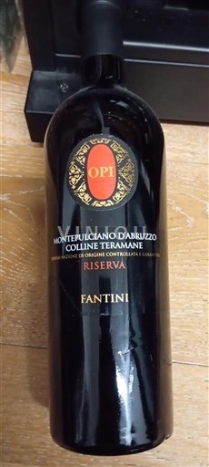 Abruzzo Montepulciano d'Abruzzo Colline Teramane Fantini OPI 2016