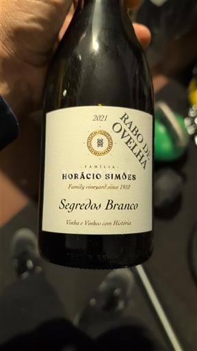 Bồ Đào Nha Bán đảo Setúbal Horácio Simões Segredos Branco Rabo de Ovelha 2021