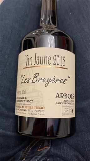 Jura Arbois Bénédicte & Stéphane Tissot Les Bruyères 2015