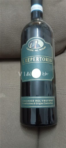 Basilicata Aglianico del Vulture Cantine del Notaio Il Repertorio 2020