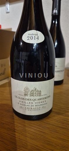 Valle della Loira Bourgueil Le Clos des Quarterons Vieilles Vignes 2014