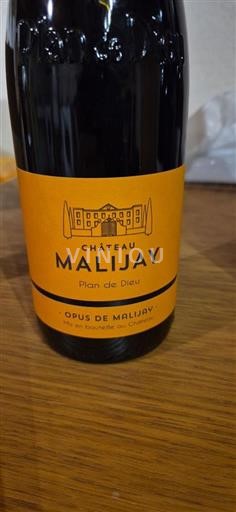 Rhônen laakso Määrittelemätön Château Malijay Opus de Malijay 2017