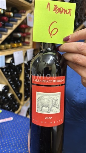 Piemonte Barbaresco La Spinetta Bordini 2020