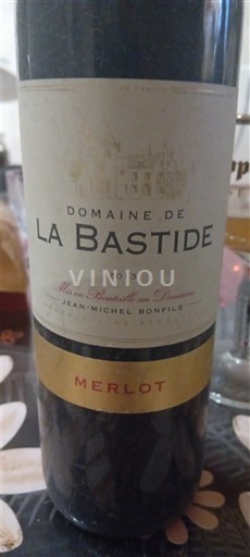 Linguadoca e Rossiglione Paese d'Oc Domaine La Bastide Merlot 2013