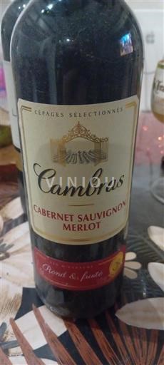 Languedoque Não especificado Cambras Cabernet Sauvignon Merlot Não Sazonado