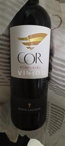 Trentino-Alto Ádige Vigneti delle Dolomiti Alois Lageder Cor Römigberg 2019