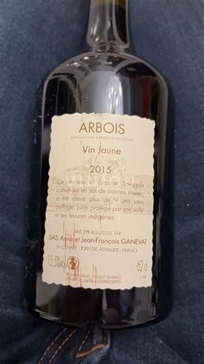 Jura Arbois Jean-François Ganevat Vin Jaune 2015