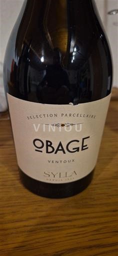 Thung lũng Rhône Ventoux Sylla Obage Sélection Parcellaire 2021