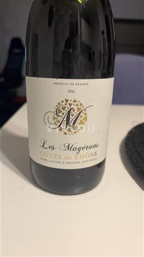 Rhônen laakso Côtes-du-rhône Les Magérans 2005