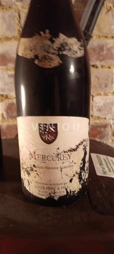 Bourgogne Mercurey Roux Père & Fils NON RECOLTANT Không niên vụ