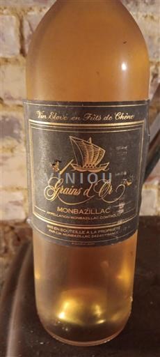 Tây Nam Monbazillac CM Monbazillac Grains Or RECOLTANT Không niên vụ