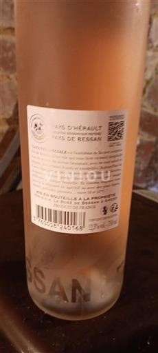 Languedoc Not Specified Le Rosé de Bessan RECOLTANT Non-Vintage