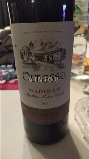 Tây Nam Madiran Oltesse 2011