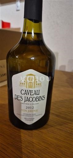 Jura Côtes du Jura Caveau des Jacobins Vin Jaune 2012