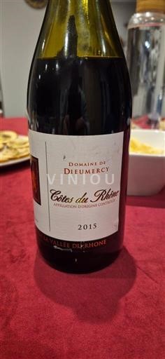 Rhônevallei Côtes-du-rhône Domaine Dieumercy 2015