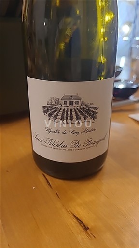 Loire Valley Saint-Nicolas-De-Bourgueil Vignoble des Cinq Moulins 2023