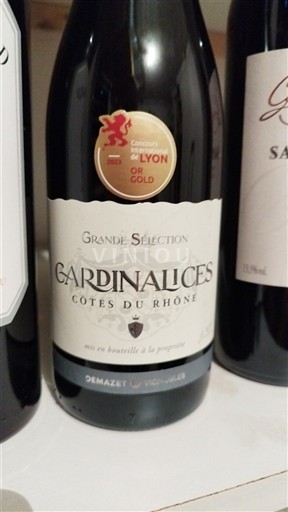 Údolí Rhôny Côtes-du-Rhône Demazet Vignerons Grande Sélection Neročník