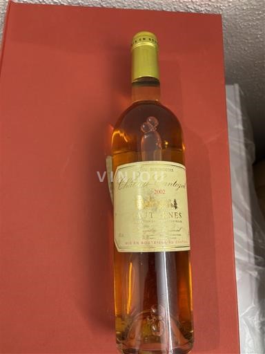 Bordeaux Sauternes Château Cantegril 2002