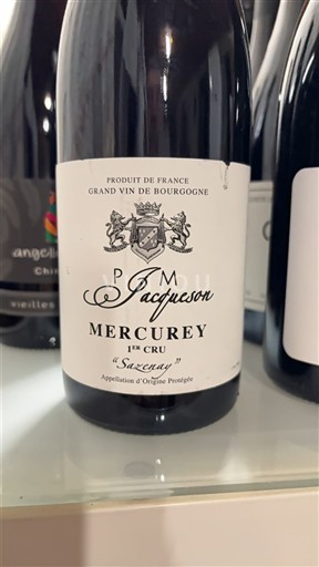 Borgogna Mercurey Premier Cru P. M. Jacquesson Sazenay 2020