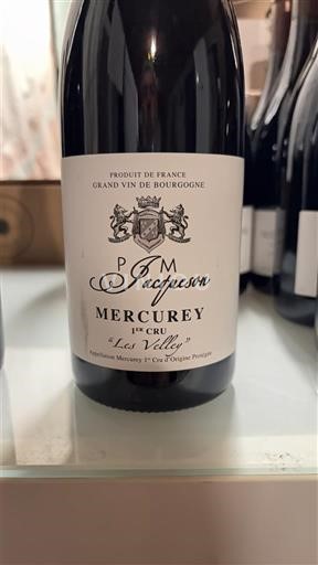 Borgogna Mercurey Premier Cru P. M. Jacquesson Les Velley 2022