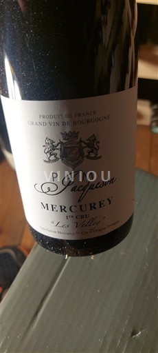 Burgundi Mercurey Premier Cru P. M. Jacquesson Les Velley 2022