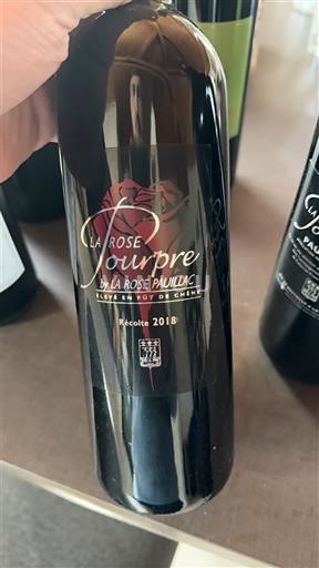 Bordo Pauillac La Rose Pauillac La Rose Pourpre 2018