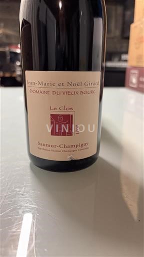 Thung lũng sông Loire Saumur-champigny Domaine Vieux Bourg Le Clos 2021