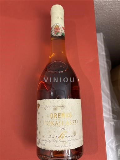 Tokaj Tokaj-Hegyalja Oremus Tokaji Aszú 6 Puttonyos 1999