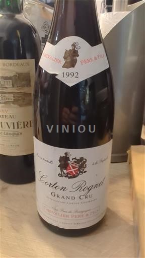 Bourgogne Ikke specificeret Grand Cru Chevalier Père & Fils 1992