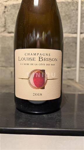 Champagne Louise Brison À l'Aube de la Côte des Bar 2018