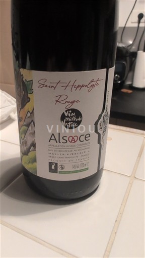 Alsácia Saint-Hippolyte Rouge 2020