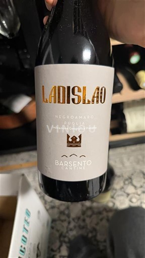 Puglia Susumaniello Salento Barsento Cantine Ladislao 2020