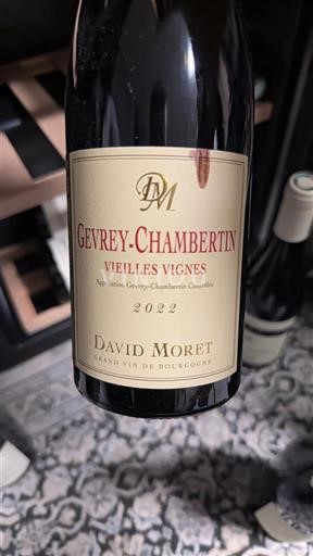 Burgundy Gevrey-Chambertin David Moret Vieilles Vignes 2022