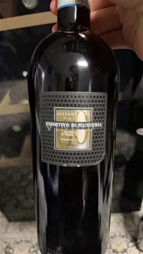Puglia Primitivo di Manduria Sessantanni Solo una Notte 2019