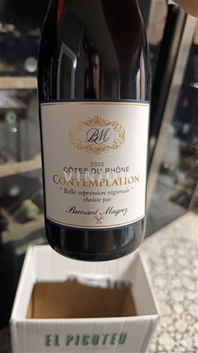 Rhônedalen Côtes du Rhône Bernard Magrez Contemplation 2022